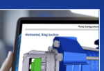 Digital pump simulation on a tablet