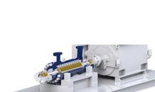 Horizontal pump train used in the 3345 course