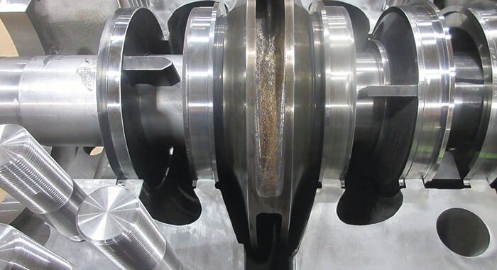 Machined centrifugal pump